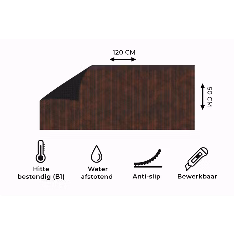 Keukenloper - Roest - Lijnen - Patroon — 5