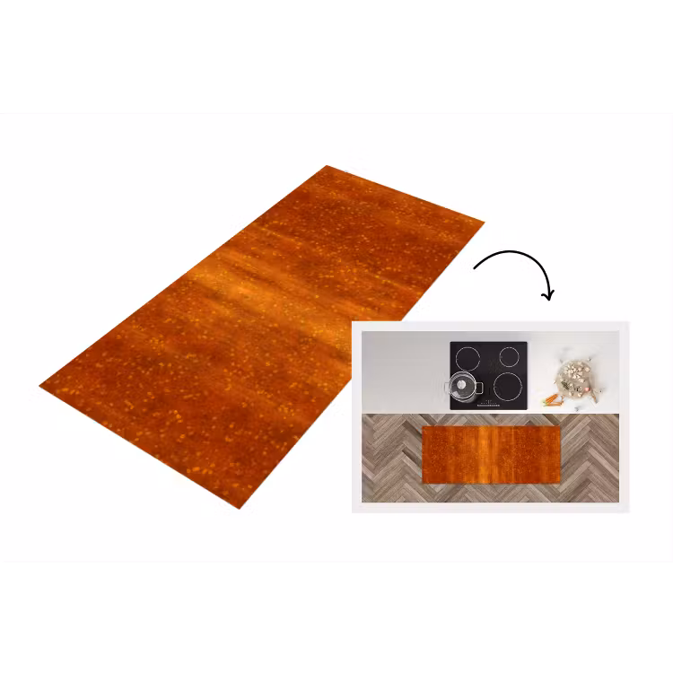 Keukenloper - Roest - Oranje - Rood - Vlekken — 1