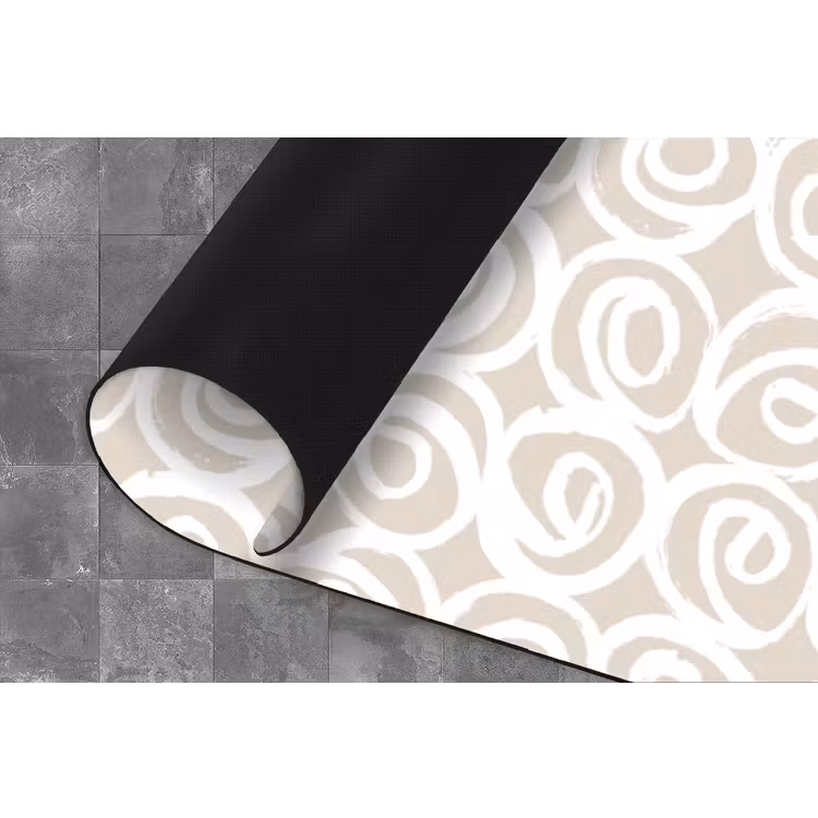 Keukenloper - Beige - Patroon - Spiraal — 4