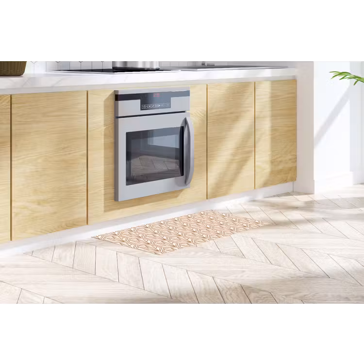 Keukenloper - Geometrisch - Patroon - Beige — 2
