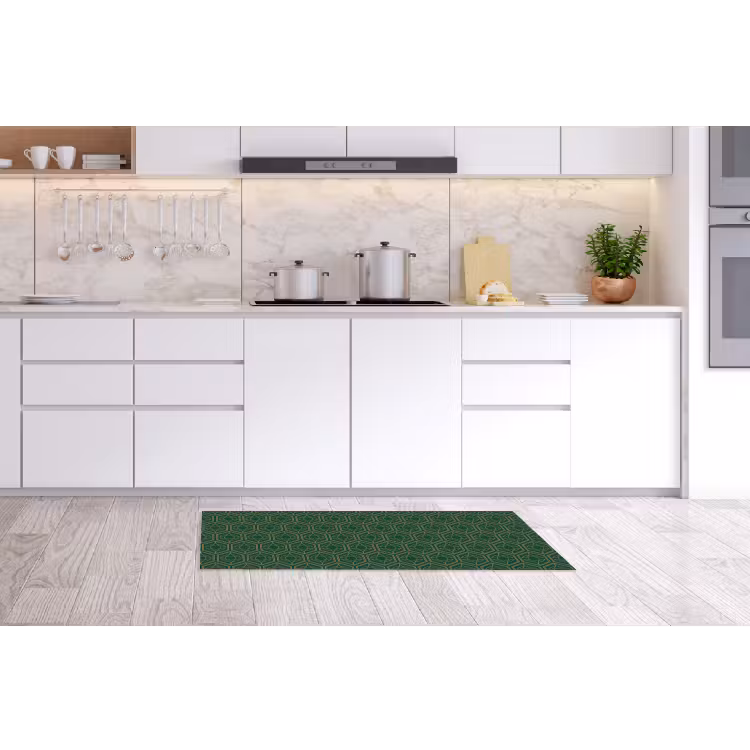 Keukenloper - Geometrisch - Patroon - Groen — 3