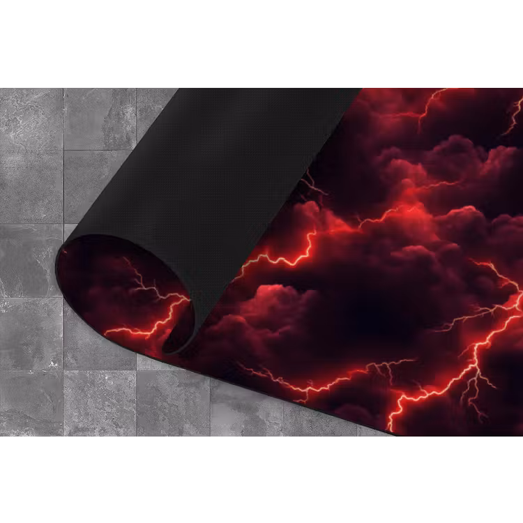 Keukenloper - Rood - Onweer - Bliksem - Wolken — 4