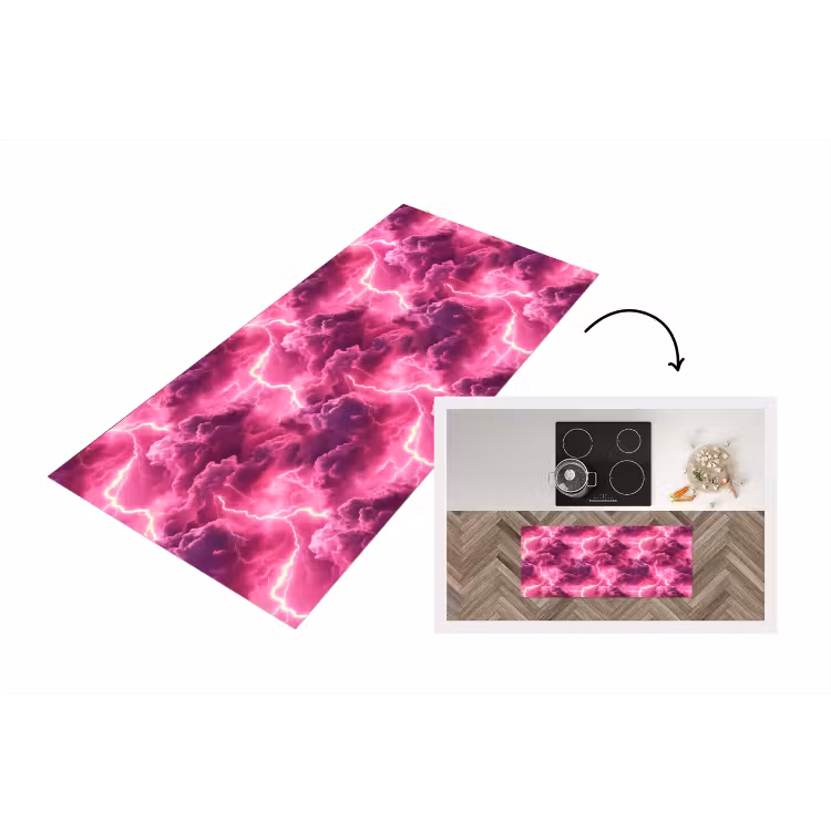 Keukenloper - Roze - Onweer - Wolken — 1