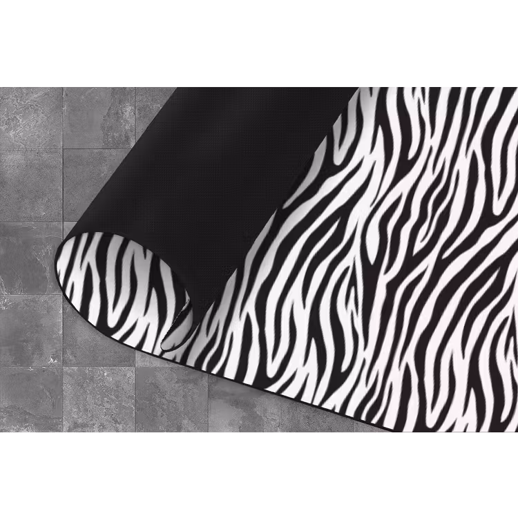 Keukenloper - Zwart - Wit - Zebra - Patroon — 4
