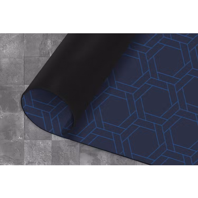 Keukenloper - Hexagon - Patroon - Blauw — 4