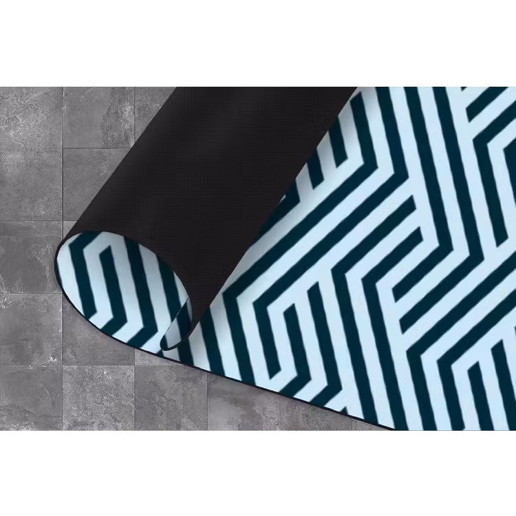 Keukenloper - Patroon - Blauw - Lijnen - Zigzag — 4