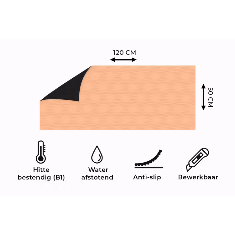 Keukenloper - Patroon - Oranje - Lijnen — 5