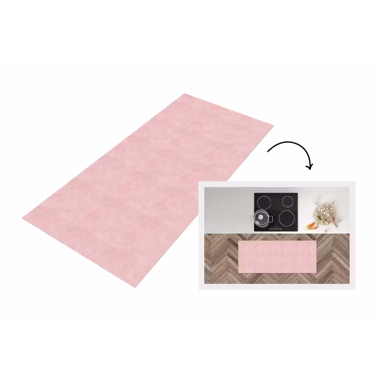 Keukenloper - Licht - Roze - Effen — 1