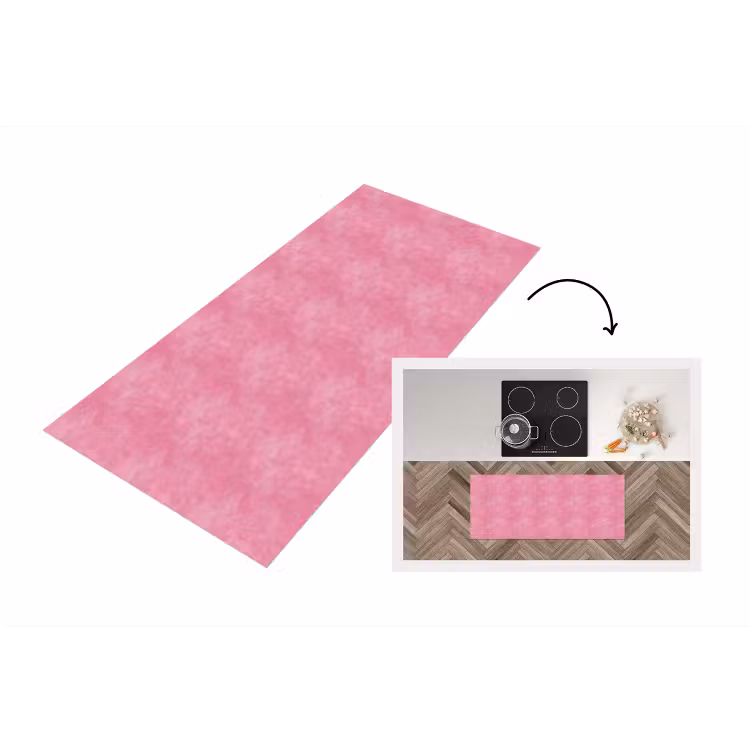 Keukenloper - Zacht - Marmer - Roze — 1