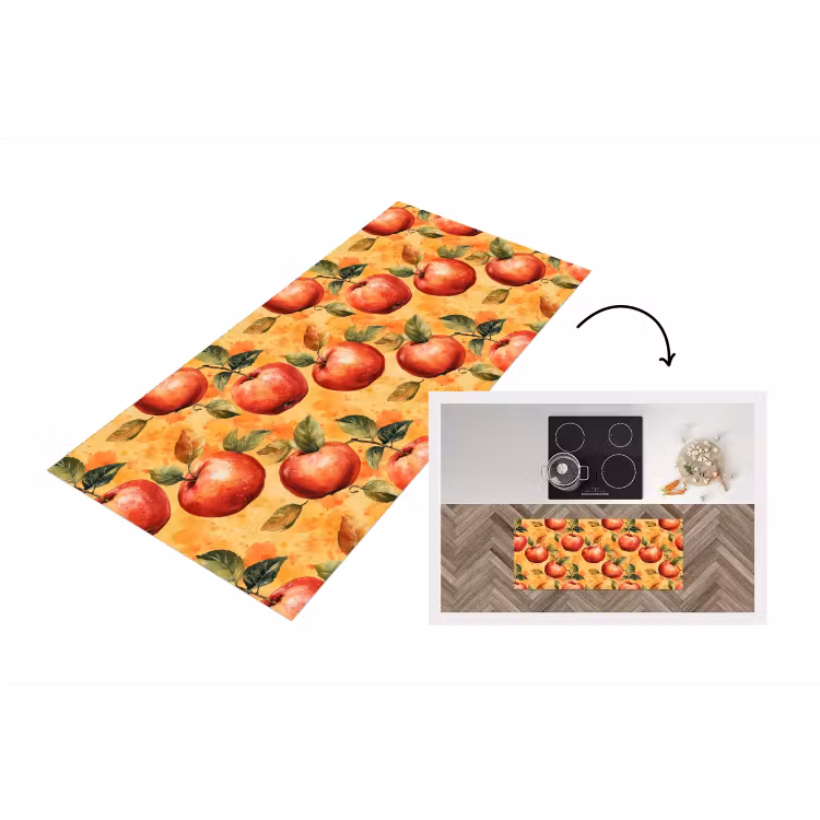 Keukenloper - Helderrood - Appel - Vlekken — 1