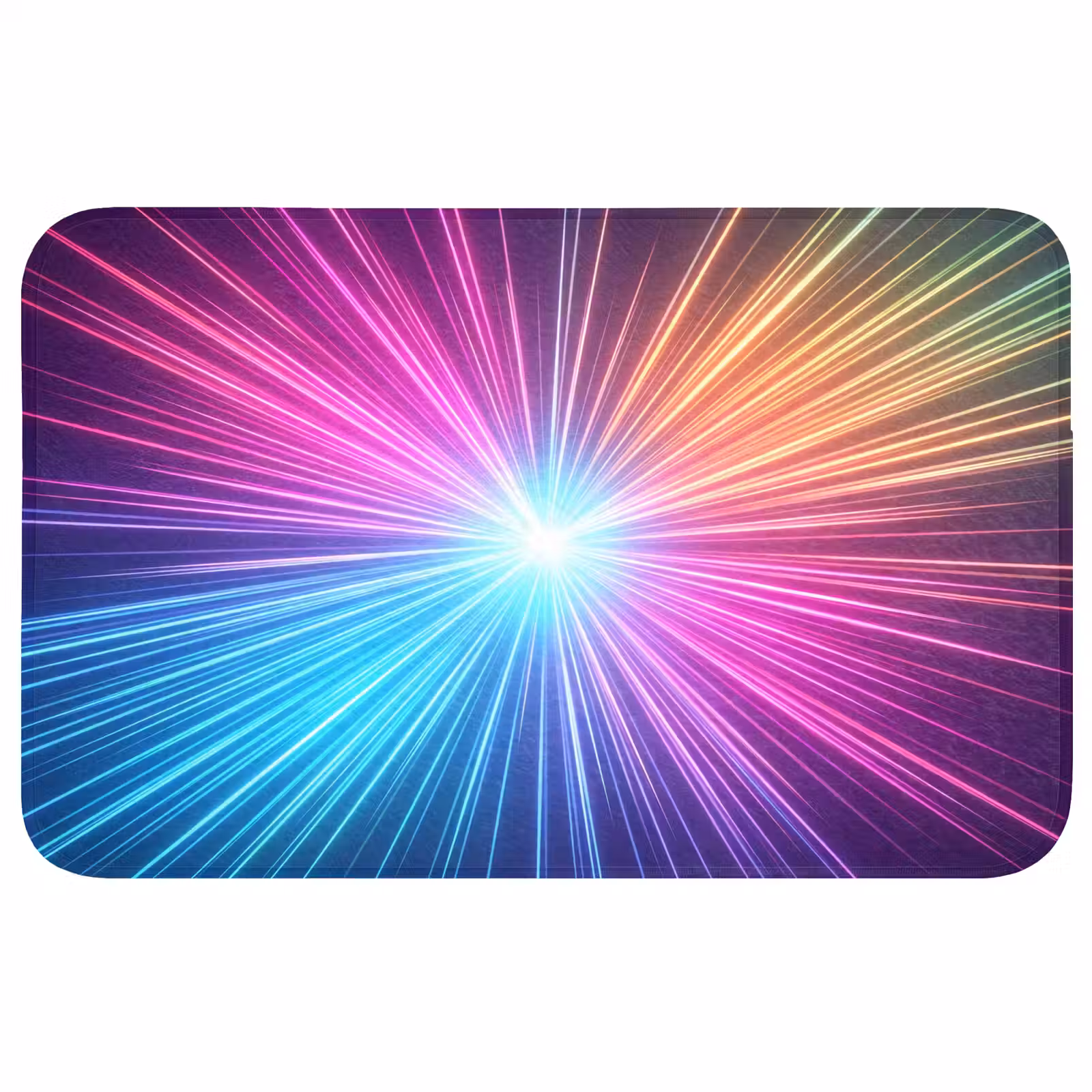 Badmat - Abstract - Light - Burst - Modern - Colorful — 1