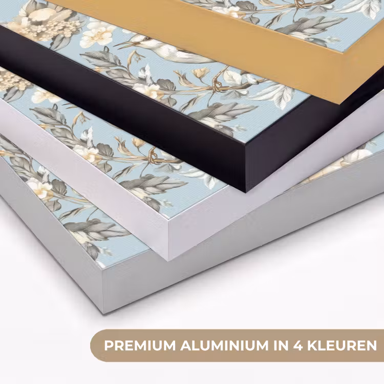 Art Frame - Botanisch - Zangvogel - Blauw — 2