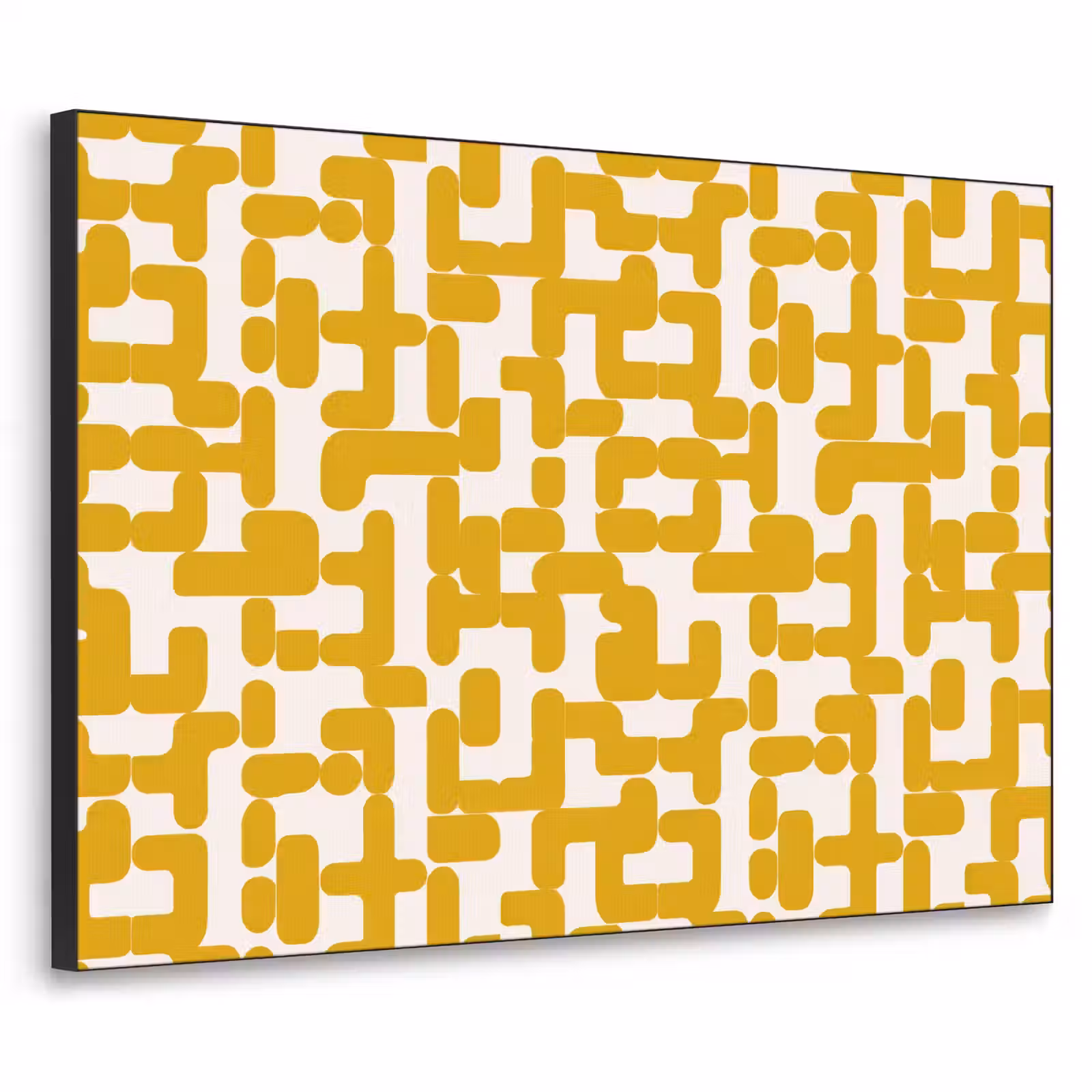 Art Frame - Geel - Beige - Patroon — 1