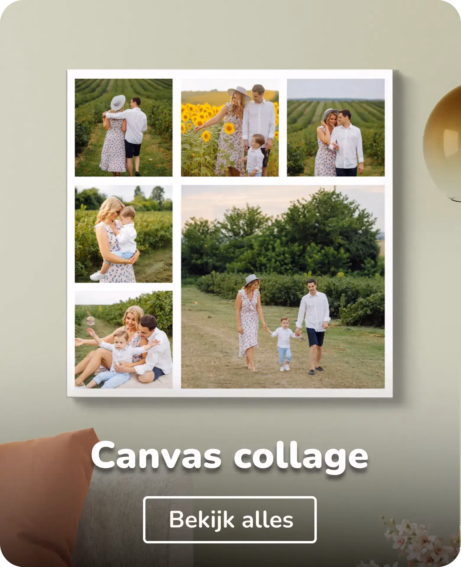 Canvas collage