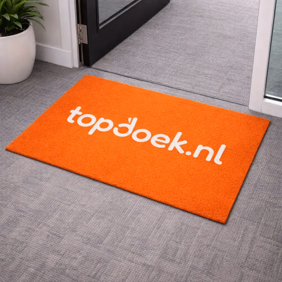 Deurmat logo Topdoek