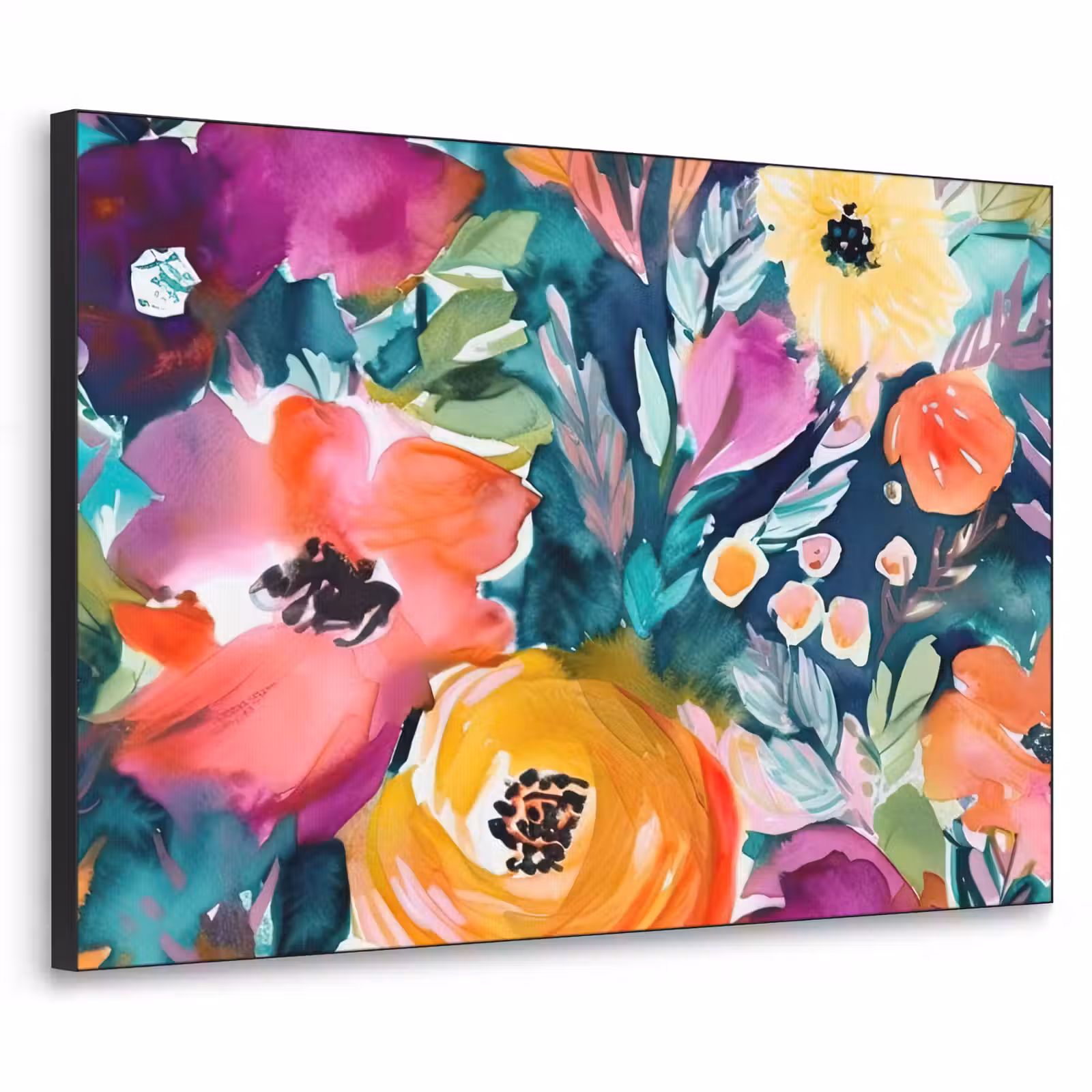 Art Frame - Bloemen - Olieverf - Kunst - Natuur — 1