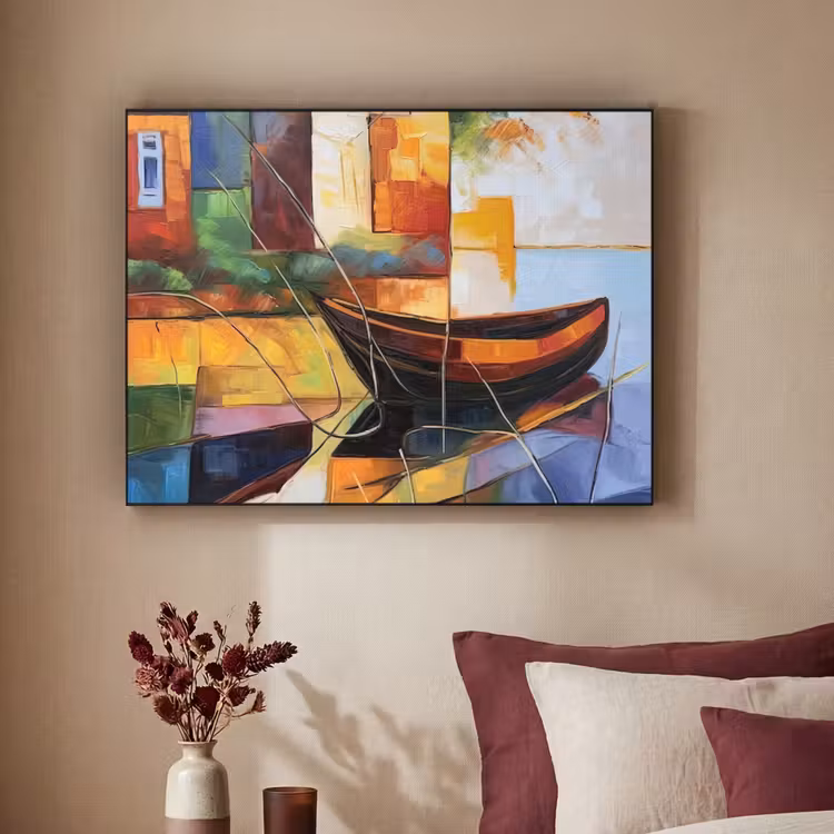 Art Frame - Abstract - Kunst - Boot - Kleuren — 3