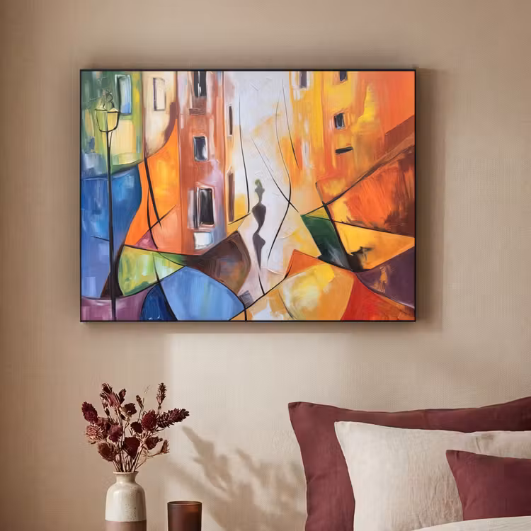 Art Frame - Abstract - Kunst - Schilderij - Kleuren — 3