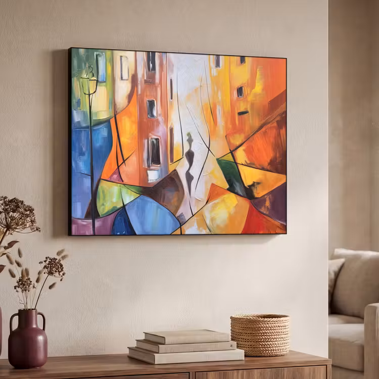 Art Frame - Abstract - Kunst - Schilderij - Kleuren — 7