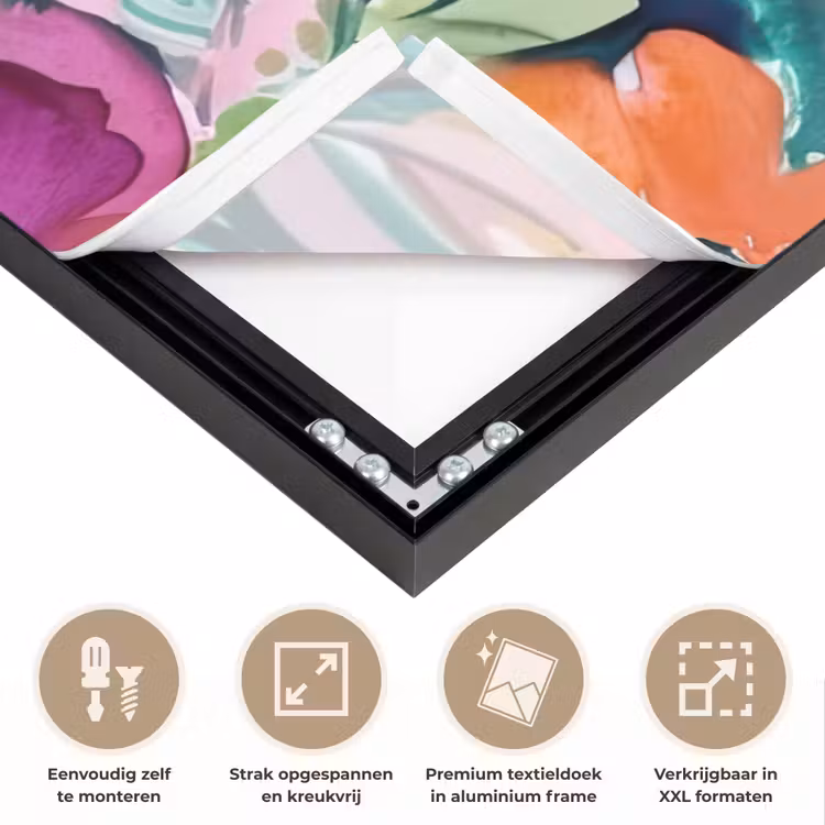 Art Frame - Bloemen - Olieverf - Kunst - Natuur — 8