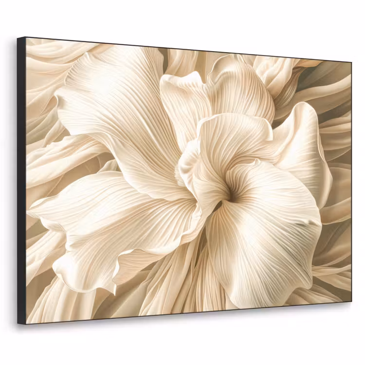 Art Frame - Abstract - Beige - Bloemen - Natuur — 1