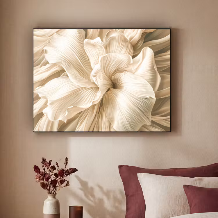 Art Frame - Abstract - Beige - Bloemen - Natuur — 3
