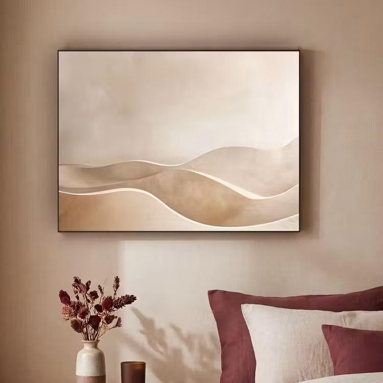 Art Frame - Beige - Natuur - Abstract - Modern — 3