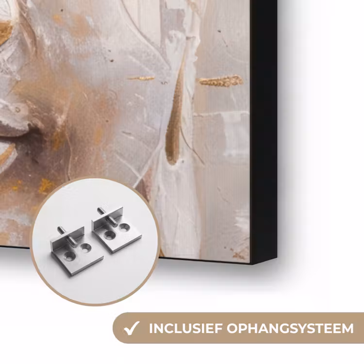 Art Frame - Buddha - Bloem - Goud - Roze - Abstract — 6