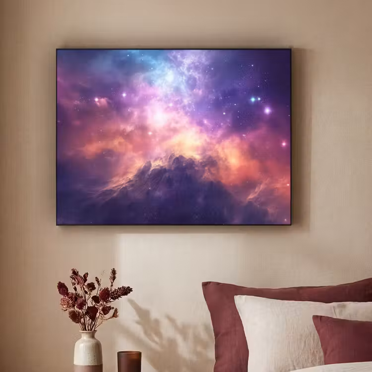 Art Frame - Berg - Sterrenhemel - Ruimte - Neon — 3
