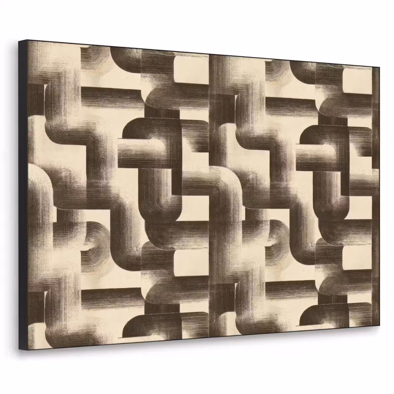 Art Frame - Abstract - Retro - Zwart — 1