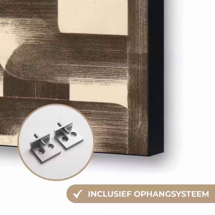 Art Frame - Abstract - Retro - Zwart — 6