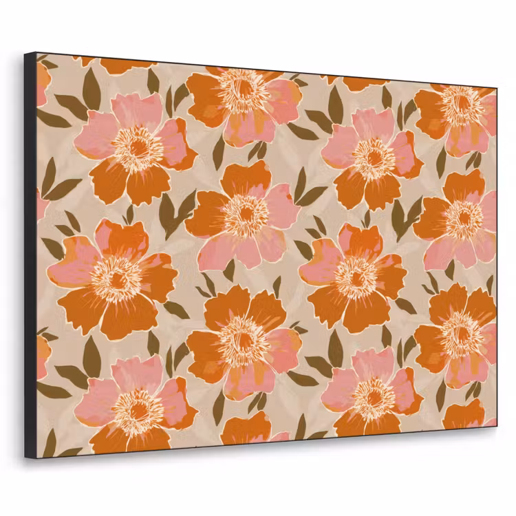 Art Frame - Bloemen - Motief - Retro — 1