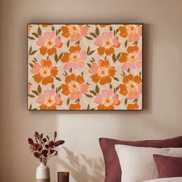 Art Frame - Bloemen - Motief - Retro — 3
