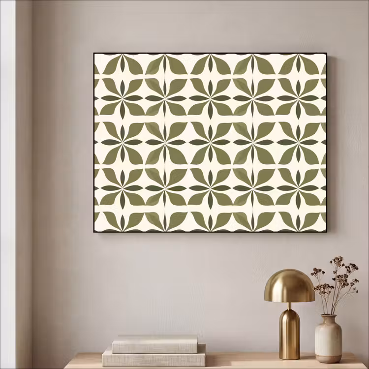 Art Frame - Botanisch - Retro - Groen — 5