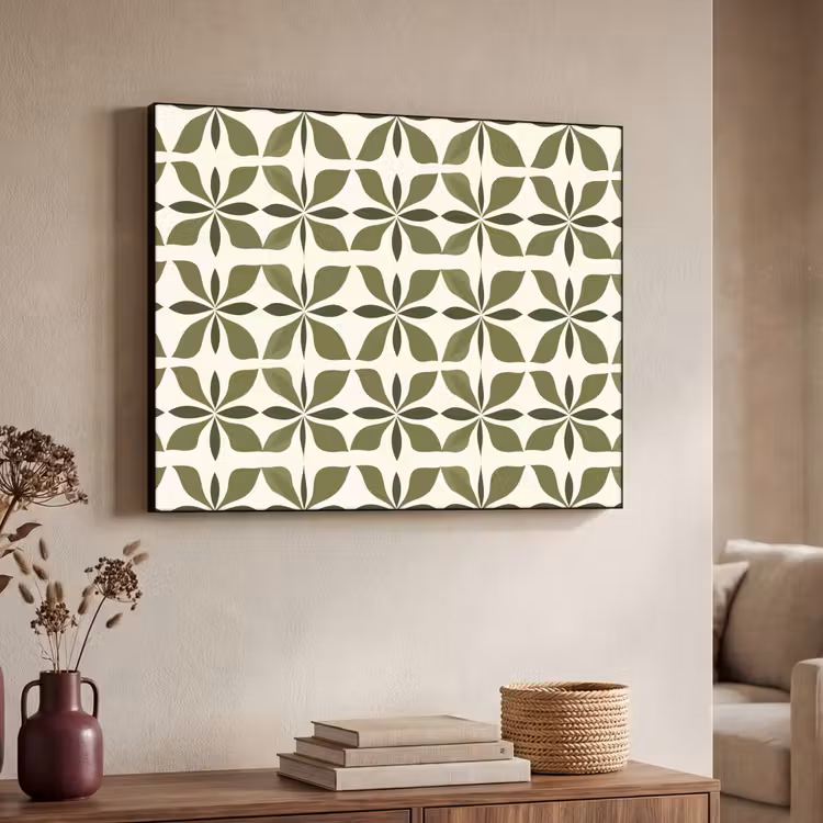 Art Frame - Botanisch - Retro - Groen — 7