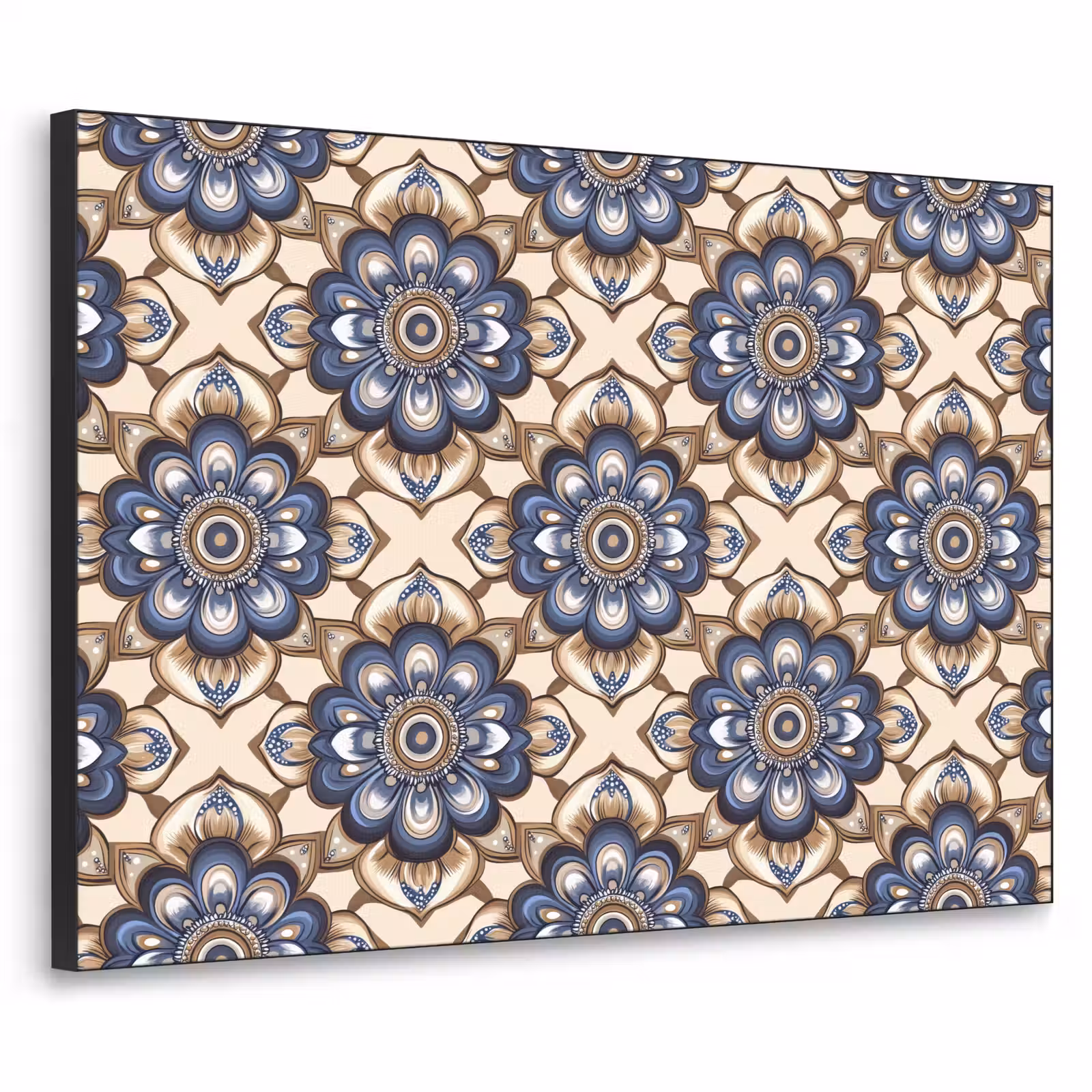 Art Frame - Floraal - Ornament - Blauw — 1