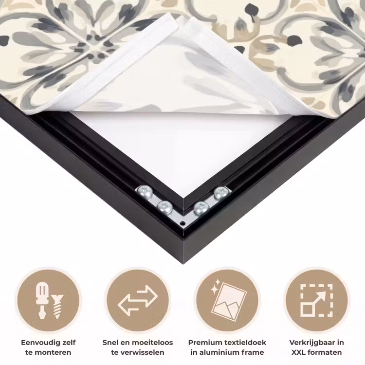 Art Frame - Floraal - Patroon - Kleurrijk — 4