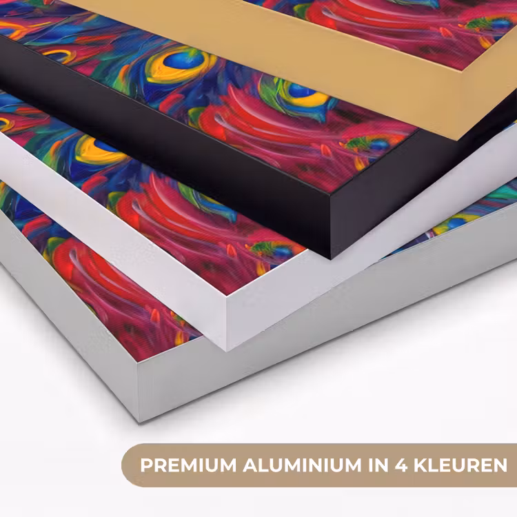 Art Frame - Pauw - Kunst - Schilderij - Pauwenveren — 2