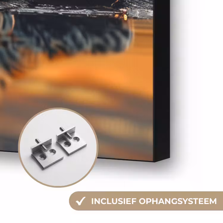 Art Frame - Natuur - Luipaard - Dier - Zonsondergang - Modern — 6