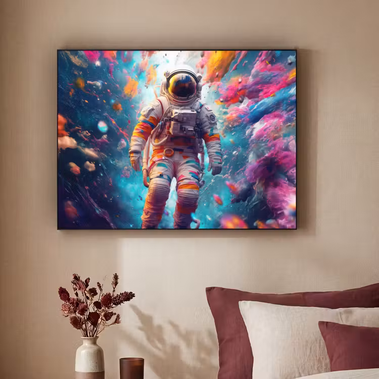 Art Frame - Neon - Meteoriet - Neon - Astronaut — 3