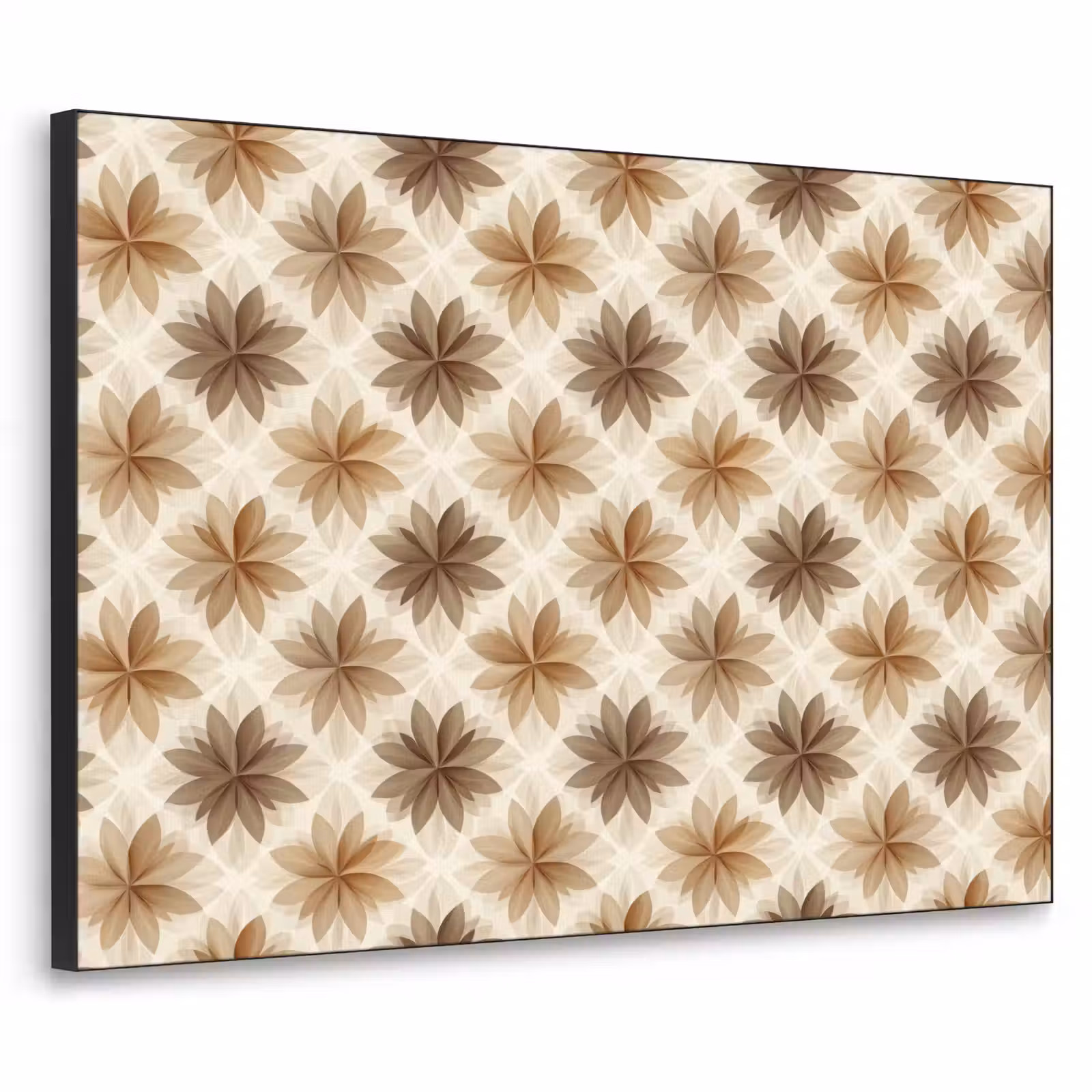 Art Frame - Geografisch - Patroon - Bruin — 1