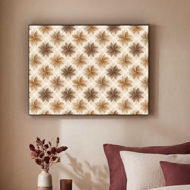 Art Frame - Geografisch - Patroon - Bruin — 3