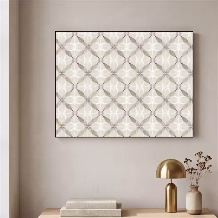 Art Frame - Grafisch - Patroon - Grijs — 5