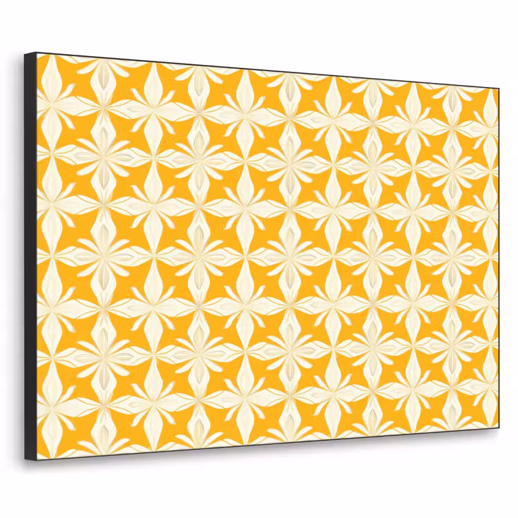 Art Frame - Patroon - Retro - Geel — 1