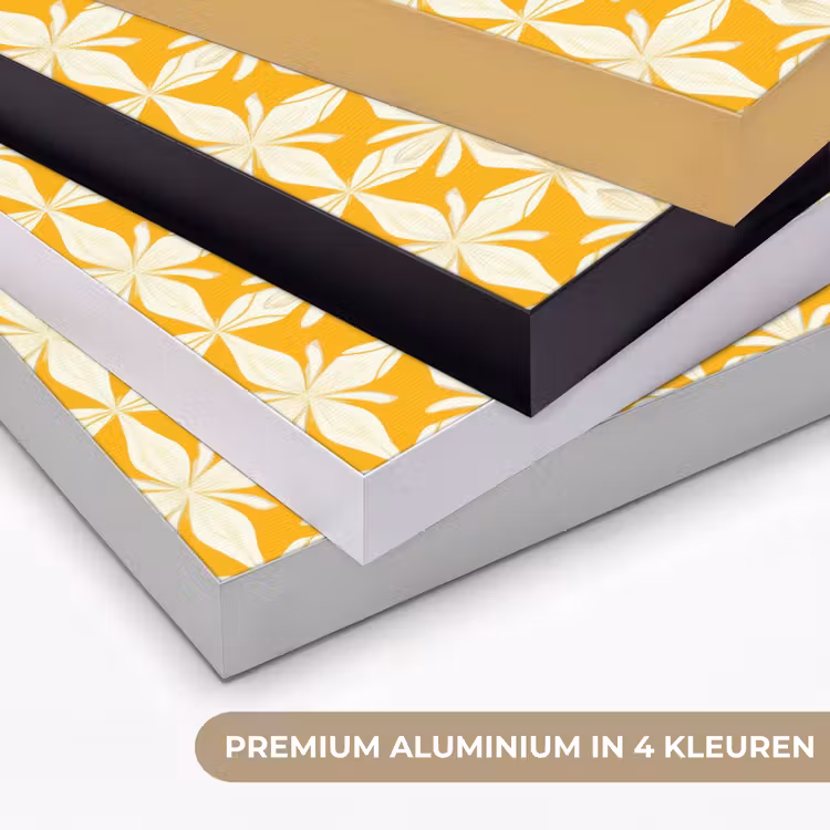 Art Frame - Patroon - Retro - Geel — 2