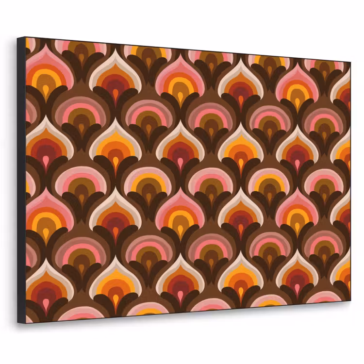 Art Frame - Patroon - Retro - Kleurrijk — 1