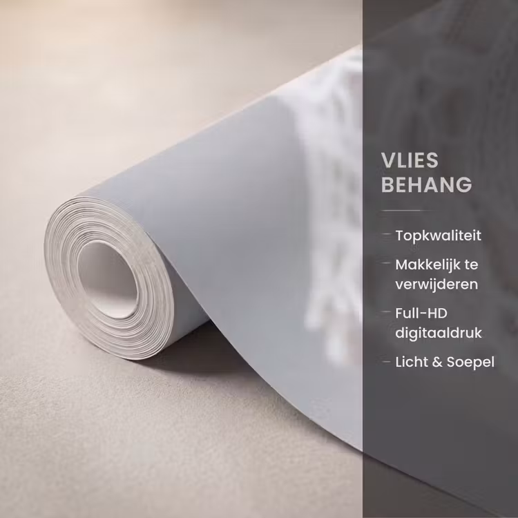 Behang - Vrouw - Zwaan - Wit — 3