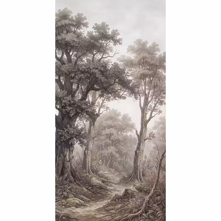 Behang - Natuur - Bos - Eik β 2
