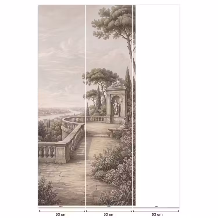 Behang - Terras - Stad - Uitzicht - Rivier — 6
