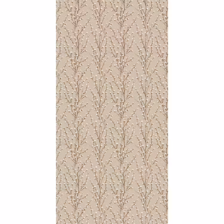 Behang - Katoen - Natuur - Taupe — 2